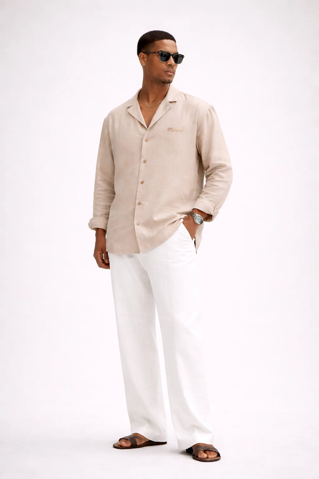 Oversized Linen Shirt